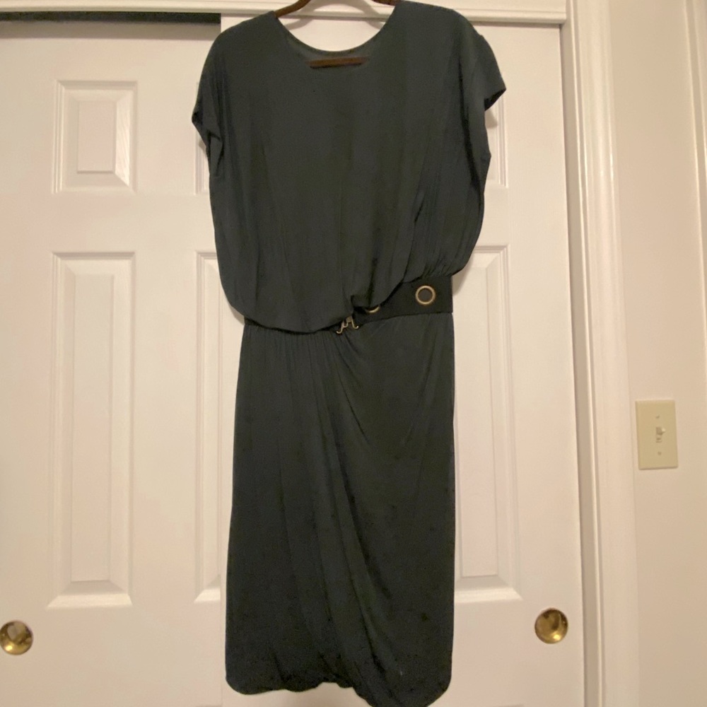 Yigal Azrouel Dark Green Dress
